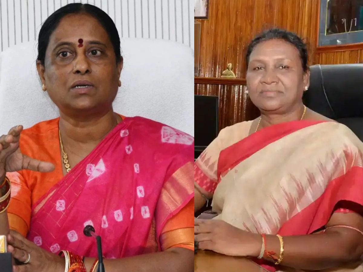 Konda Surekha hot comments on President Draupadi Murmu
