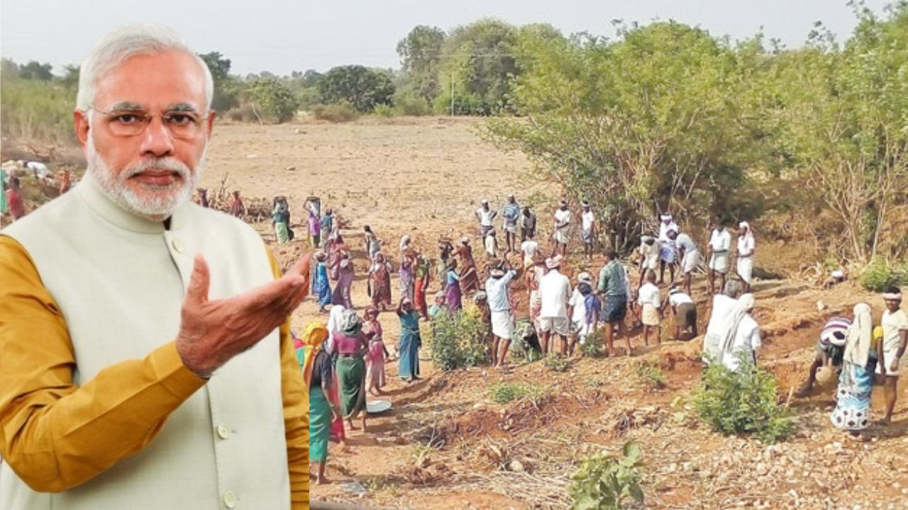Under Central MGNREGA Scheme, Lakhs in Telangana Receive Wages!