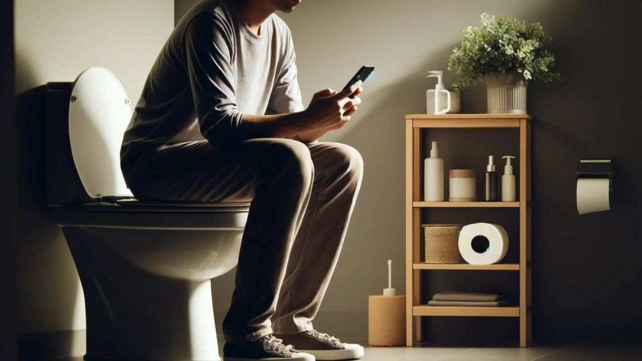 Why Using Your Phone in the Bathroom Could Be Risky