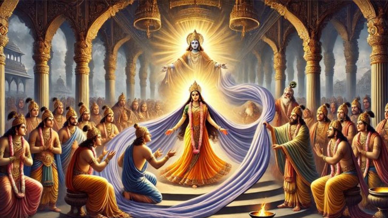 When Draupadi Cried for Help, Krishna Came to Protect