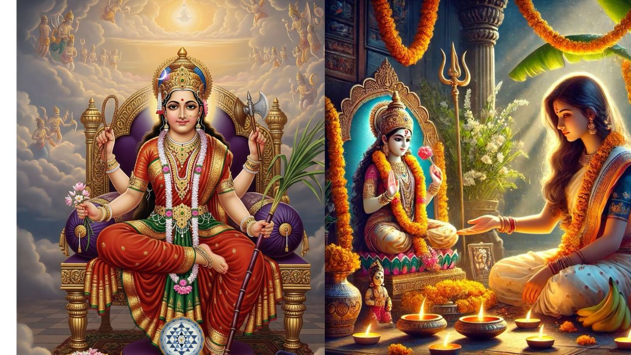 Sixth Day of Navratri – Worship of Lalita Devi for Auspiciousness