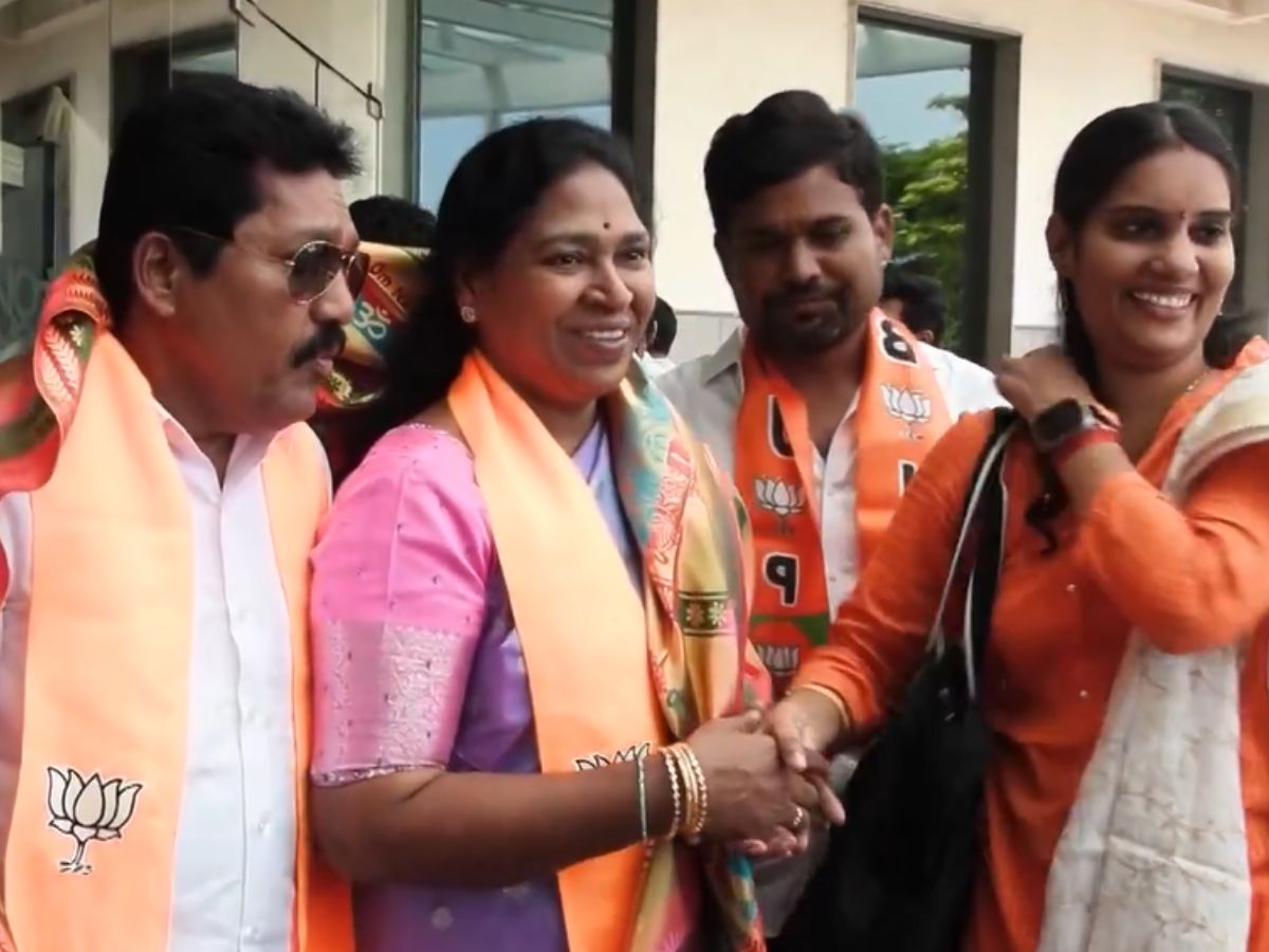 Pothula Sunitha couple join BJP