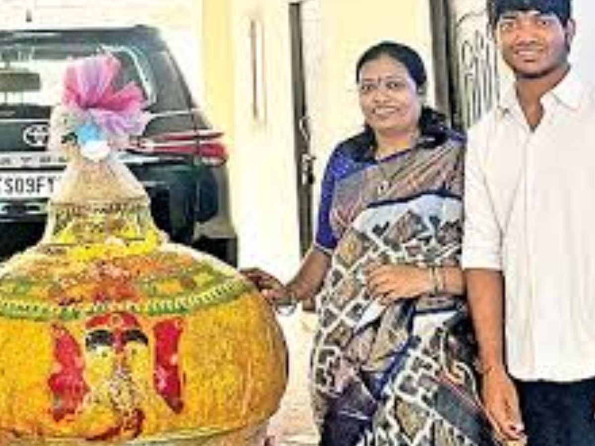 333 kg of ganesh laddu for only Rs.99k