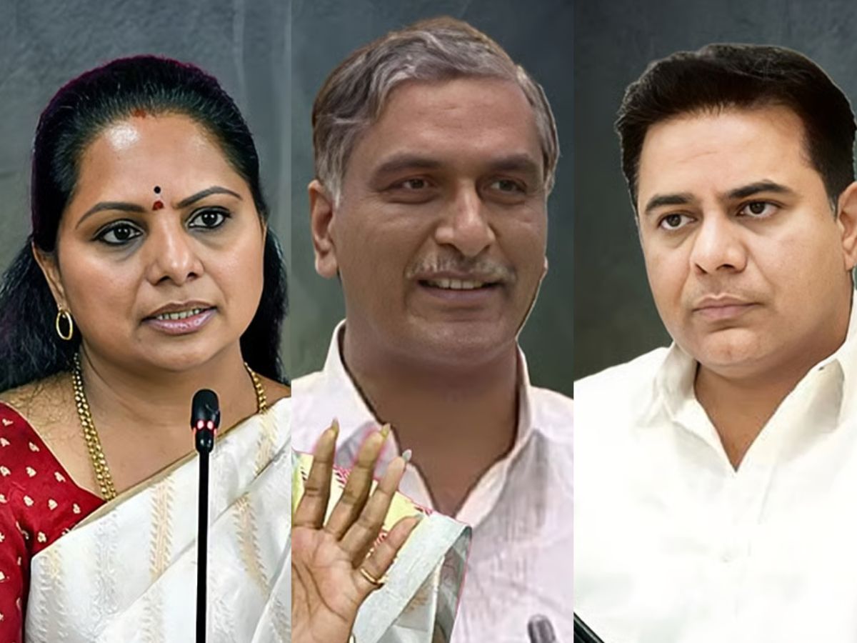KTR's shocking tweet on Harish Rao