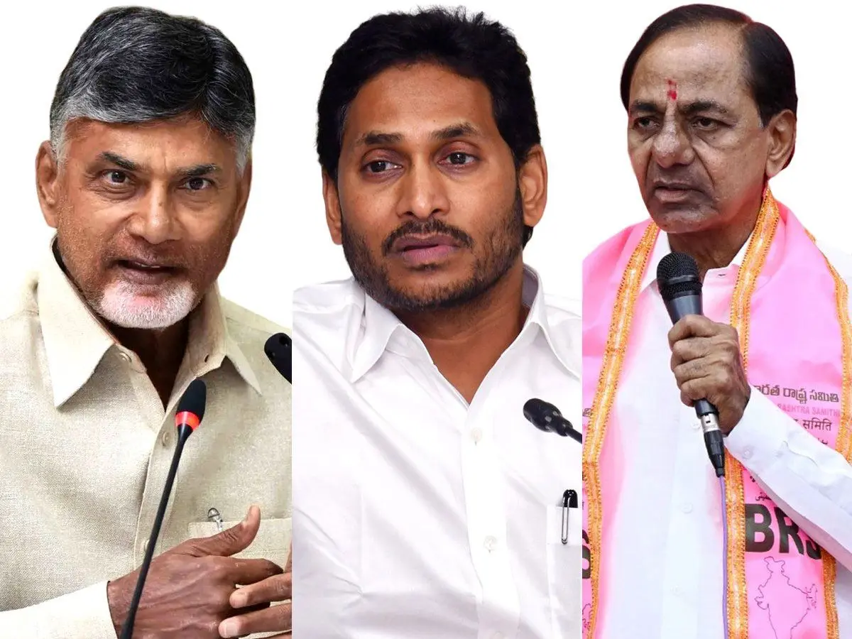 KCR , chandrababu, jagan