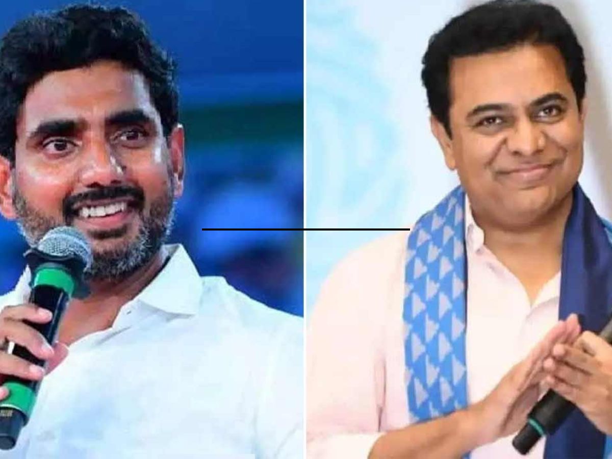 nara lokesh,ktr