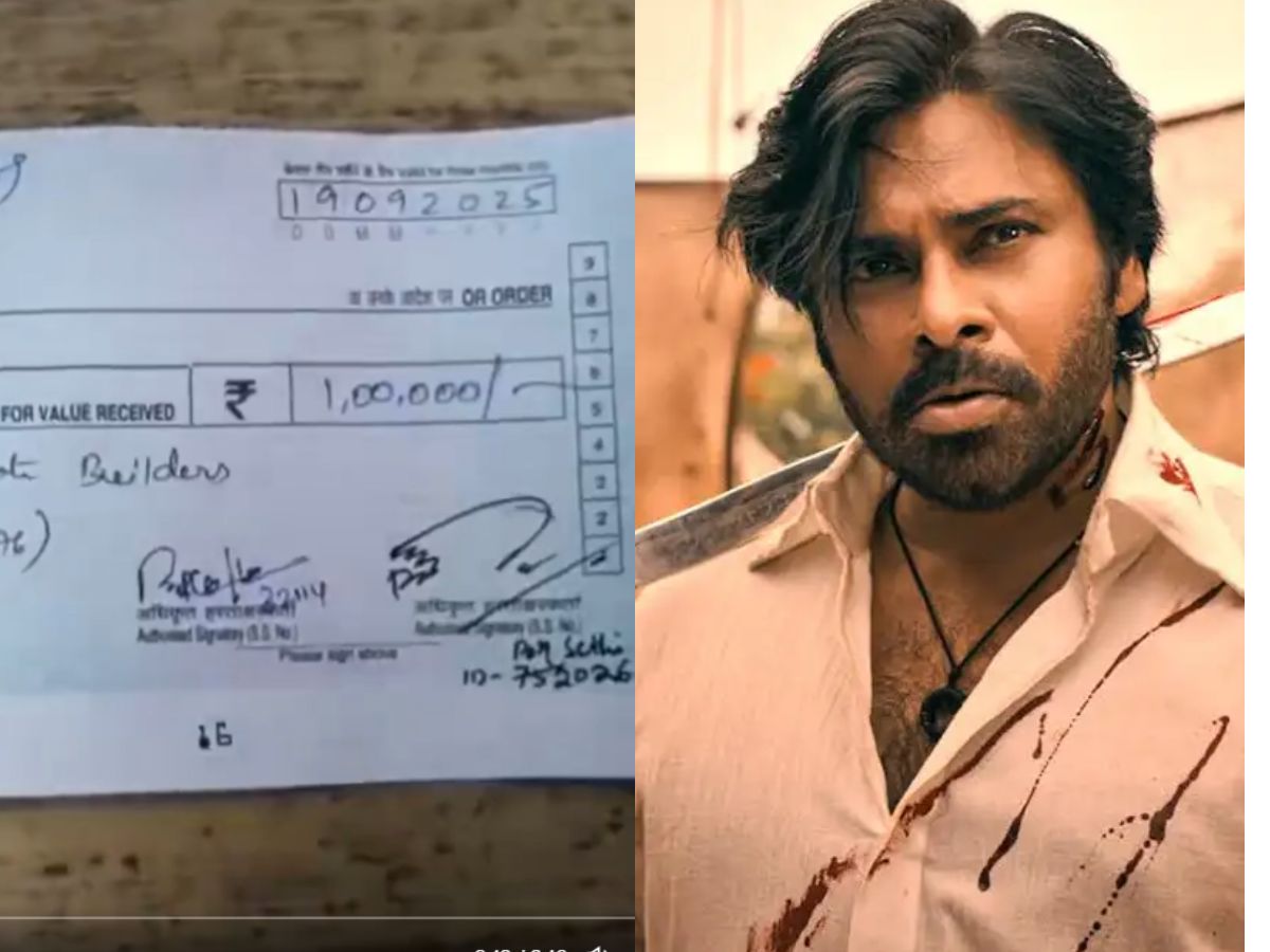 Pawan Kalyan fan buys first ticket for OG movie in Chittoor for Rs 1 lakh
