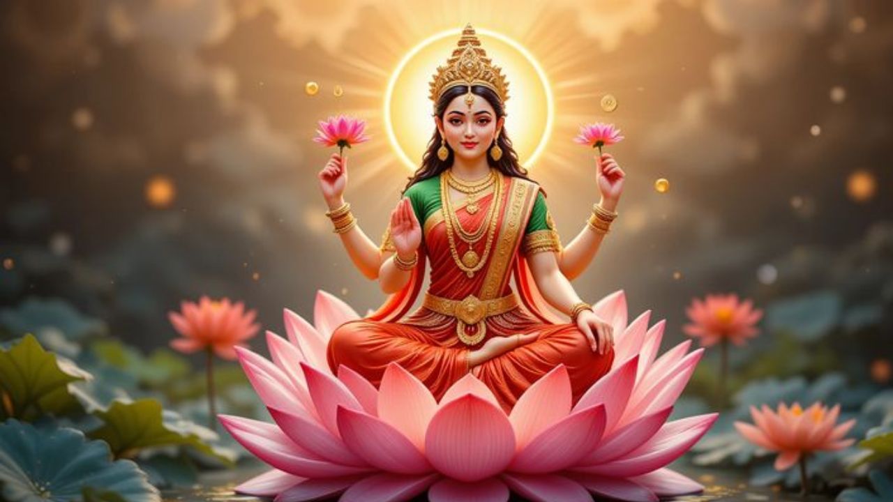 Why Goddess Lakshmi Loves the Lotus Flower? The Hidden Spiritual Secret!