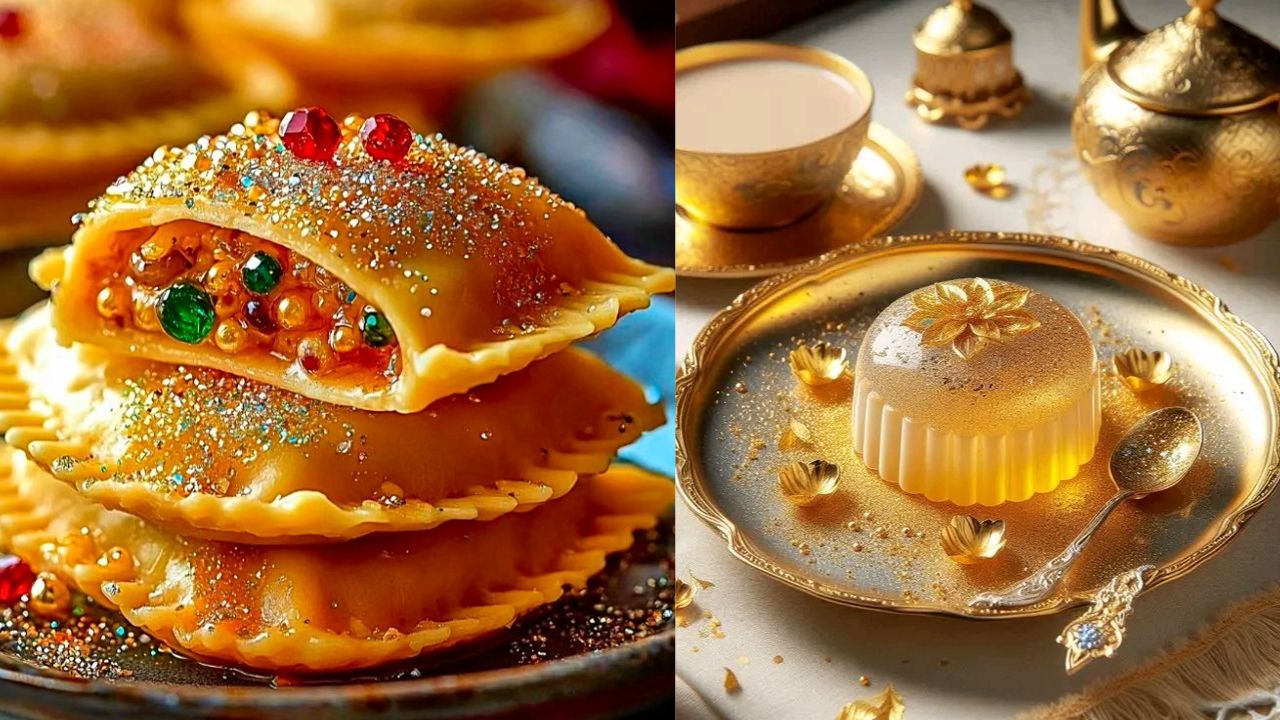 Luxury on a Plate: Breakfast Infused with Edible Gold and Diamonds
