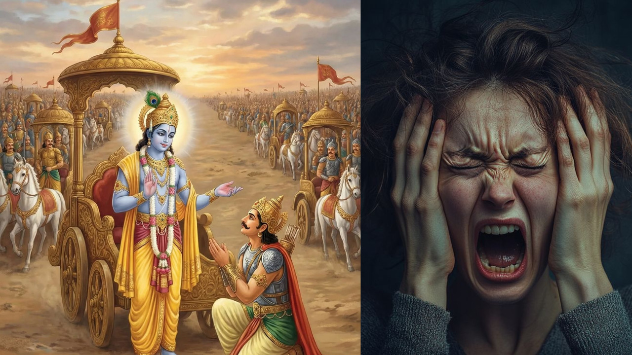 “How to Control Anger, Fear & Desire? Arjuna Had the Same Doubt”