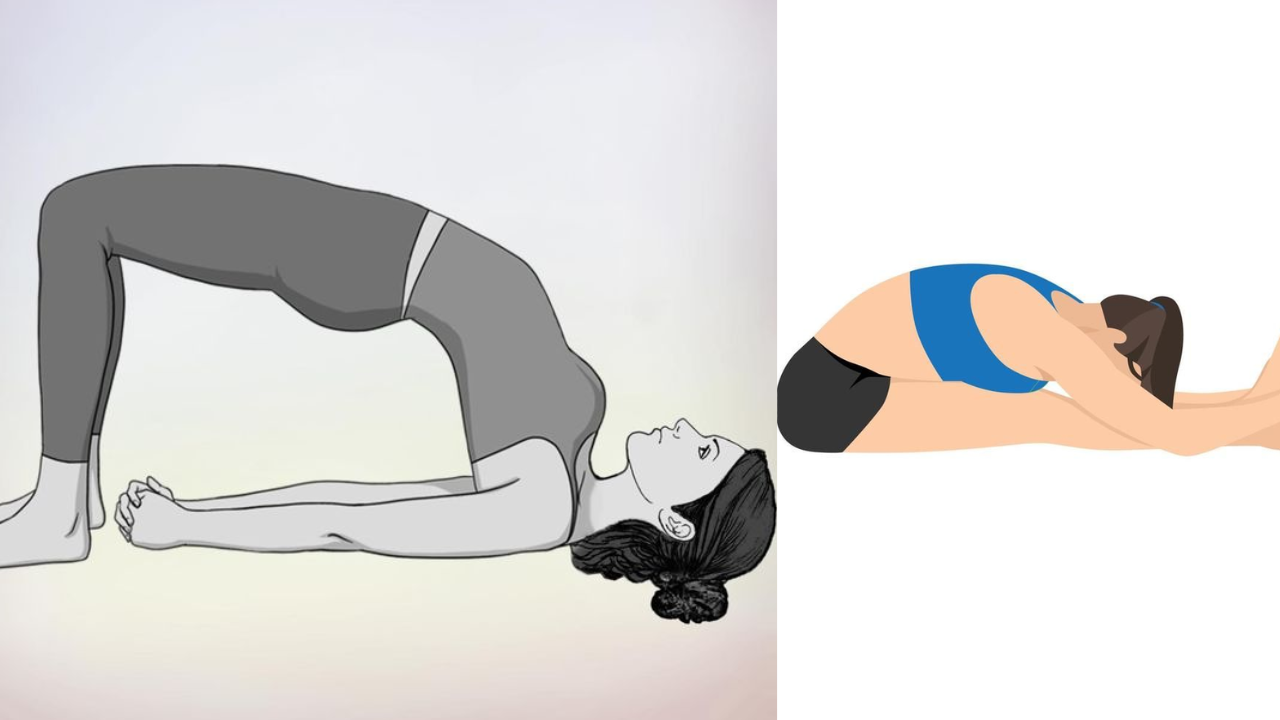 The Power Combo in Yoga: Amazing Benefits of Setu Bandhasana & Paschimottanasana