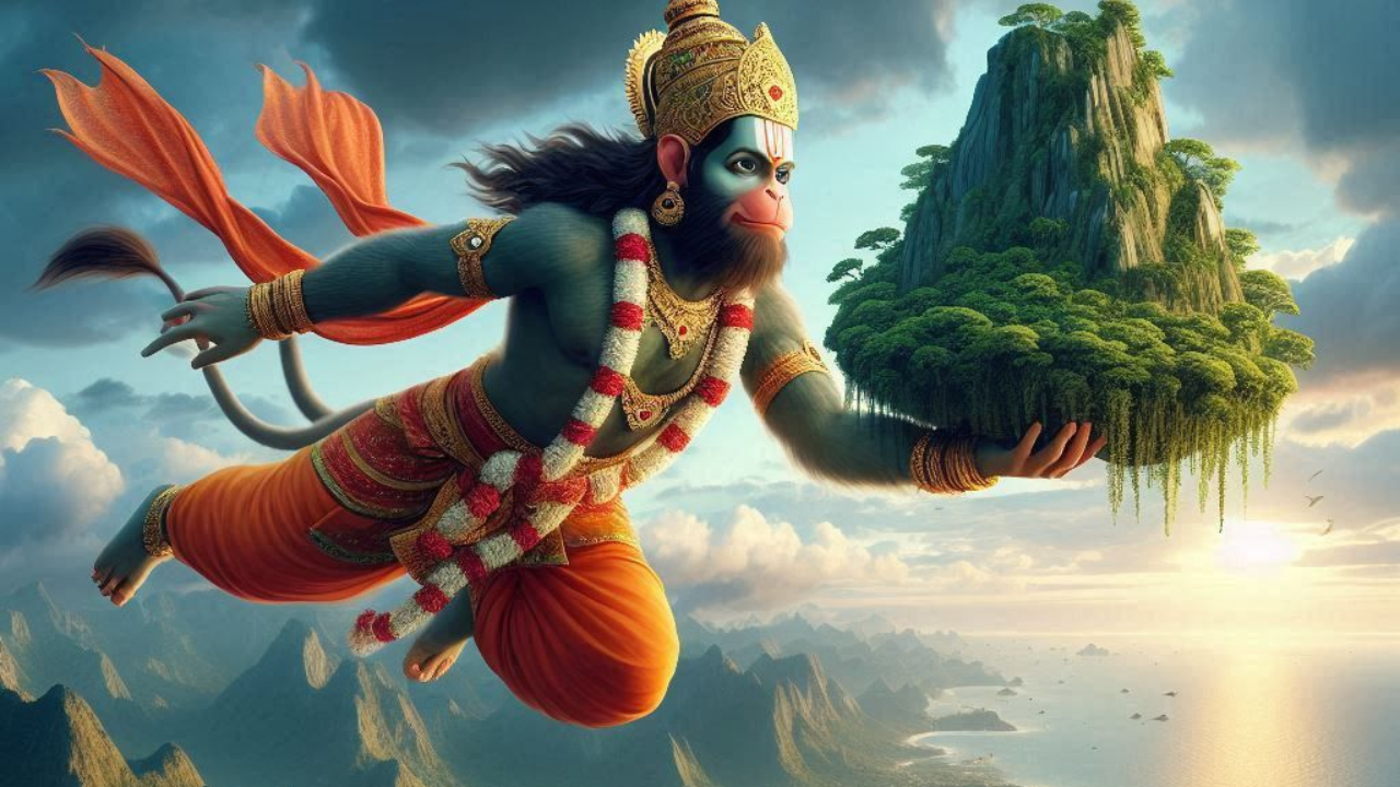 A Divine Deed Before Sunrise: The Legend of Sanjeevani Mountain