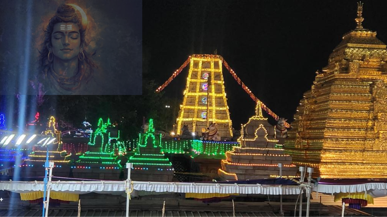 Grand Pagalankarana Celebrations Held at Srisailam on Shivaratri