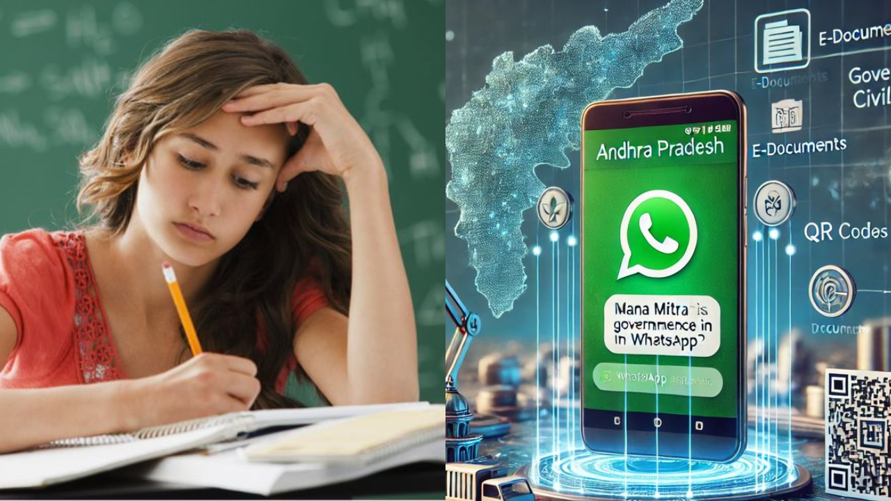 Students Can Download SSC Hall Tickets Through WhatsApp ‘Mana Mitra’ Facility