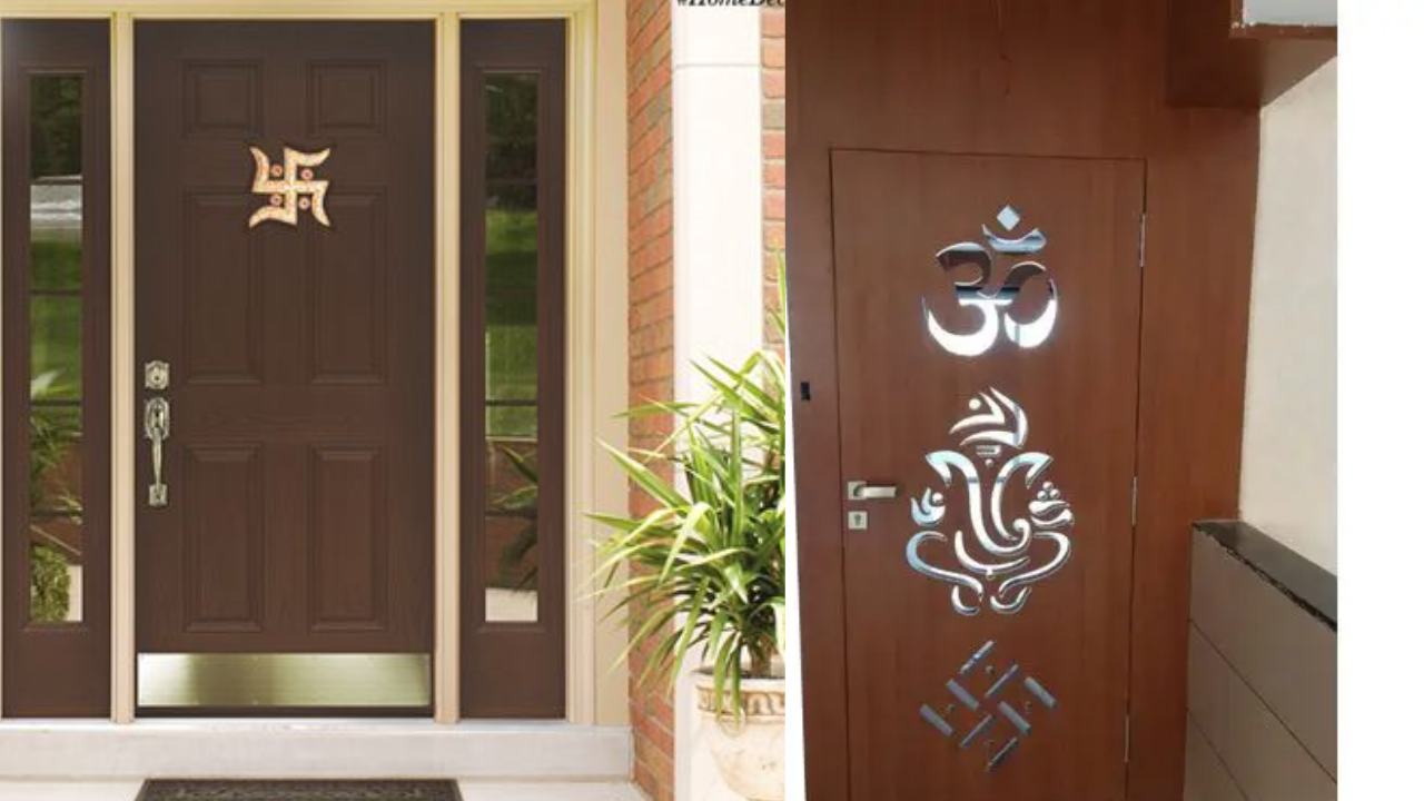 Om & Swastik on Main Door: What Vastu Says About It