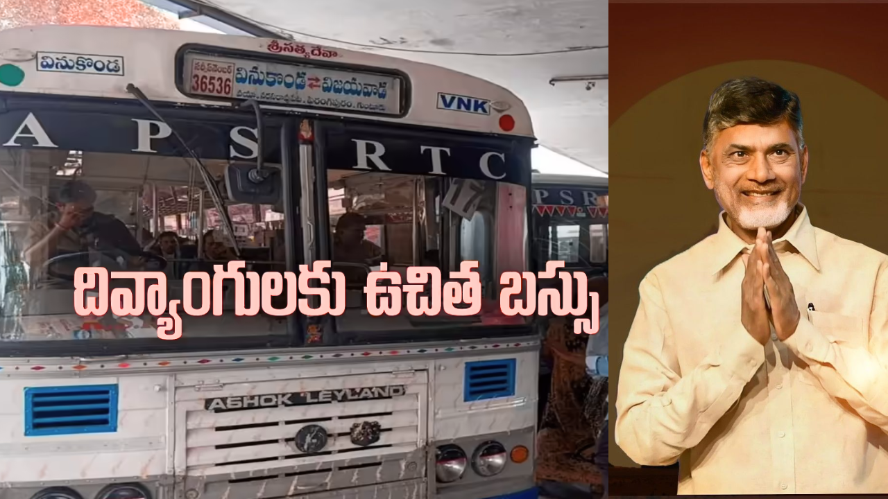 Ugadi Gift: Free Bus Travel Scheme Announced for Differently-Abled – Full Details!