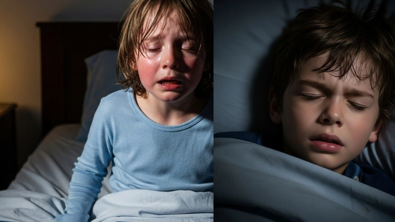 “Children Waking Up Scared at Night? Here Are the Real Causes!”