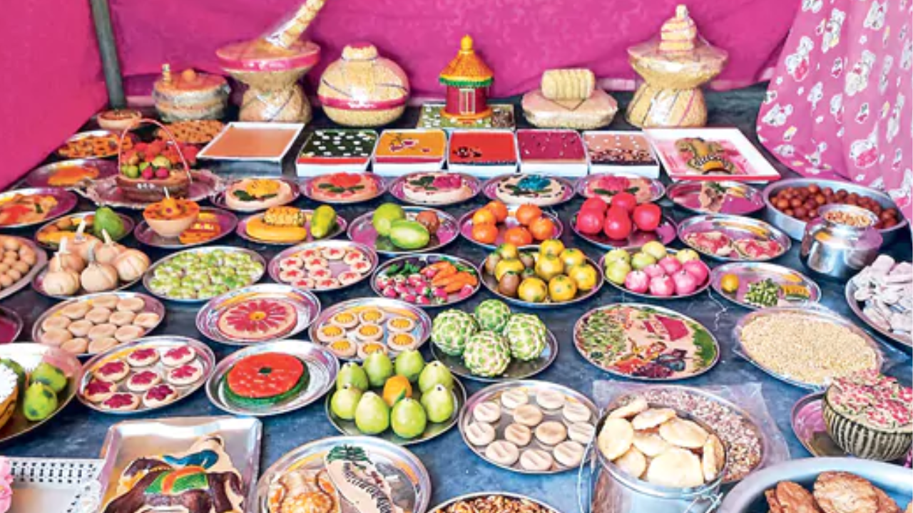 "Konaseema Tradition: The Unique Ritual of Offering Sare to Deities"