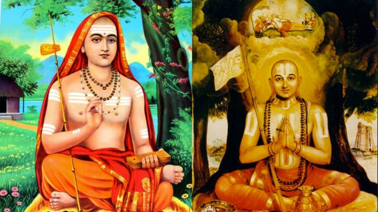 Adi Shankaracharya & Ramanuja Jayanti birth anniversary